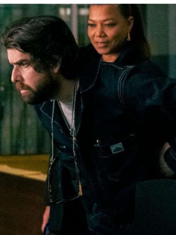 The Equalizer S02 Adam Goldberg Black Denim Jacket