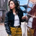 The Equalizer S02 Melody Bayani Black Cropped Jacket