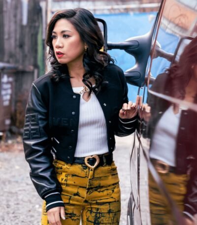 The Equalizer S02 Melody Bayani Black Cropped Jacket