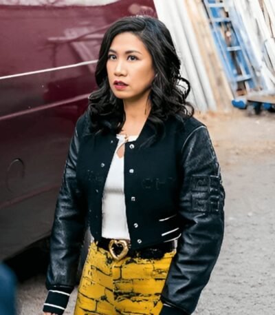 The Equalizer S02 Melody Bayani Black Cropped Jacket