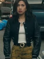 The Equalizer S02 Melody Bayani Black Cropped Jacket