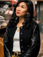 The Equalizer S02 Melody Bayani Black Cropped Jacket