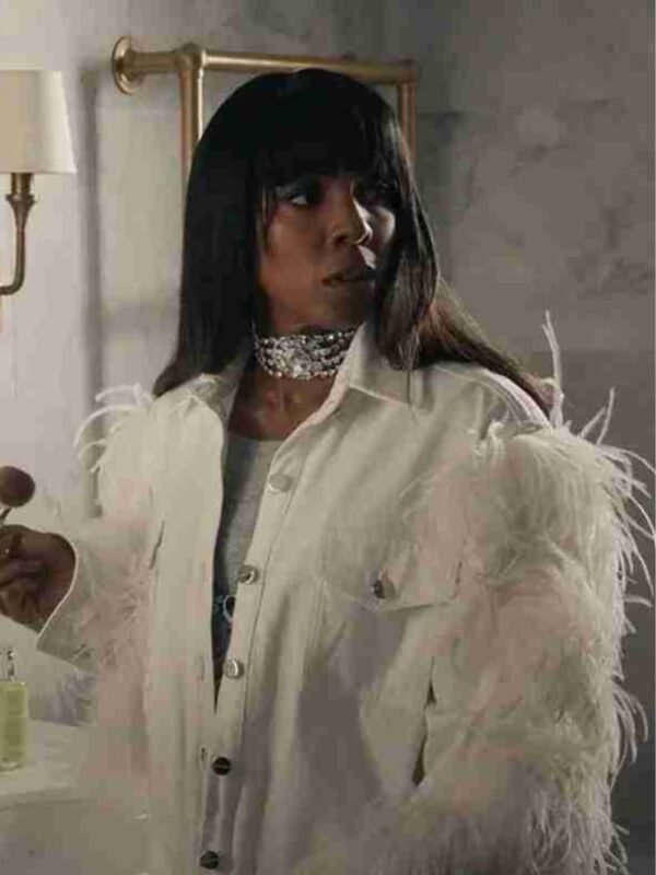 The Equalizer S03 Kelly Rowland White Jacket