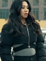 The Equalizer S03 Liza Lapira Black Puffer Jacket