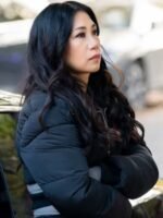 The Equalizer S03 Liza Lapira Black Puffer Jacket