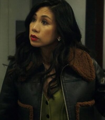 The Equalizer S03 Melody Bayani Leather Jacket