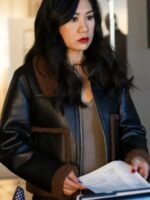 The Equalizer S03 Melody Bayani Leather Jacket
