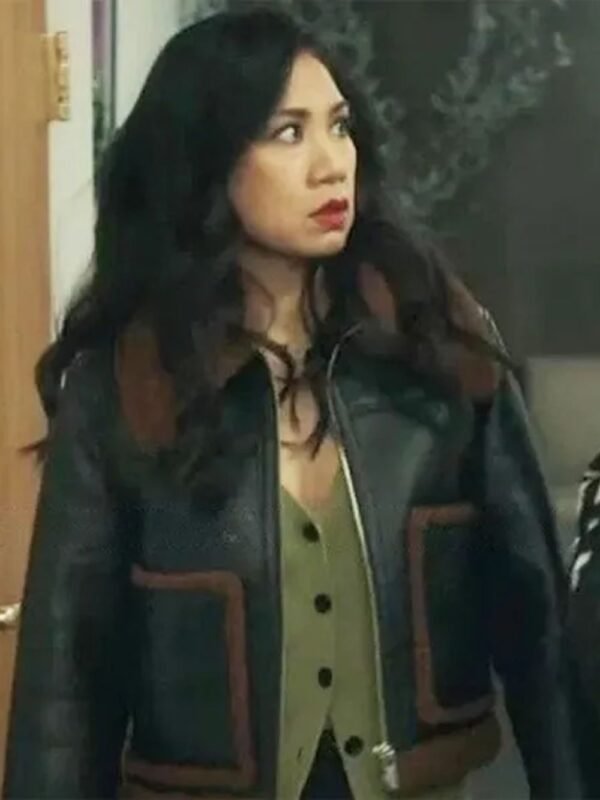 The Equalizer S03 Melody Bayani Leather Jacket