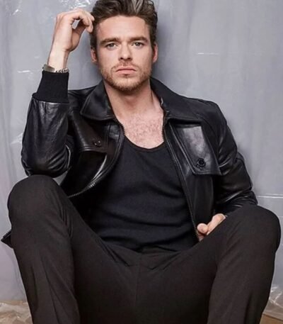 The Eternals Ikaris Black Leather Jacket