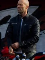 The Expendables 4 2023 Jason Statham Black Jacket