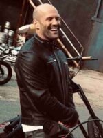 The Expendables 4 2023 Jason Statham Black Jacket