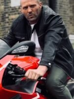 The Expendables 4 2023 Jason Statham Black Jacket