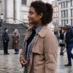The Flash 2023 Iris West Brown Coat