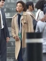 The Flash 2023 Iris West Brown Coat