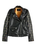 The Flash S09 Jessica Parker Kennedy Star Leather Jacket