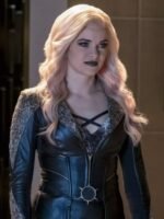 The Flash Season 3 Caitlin Snow Leather Coat - Image 8