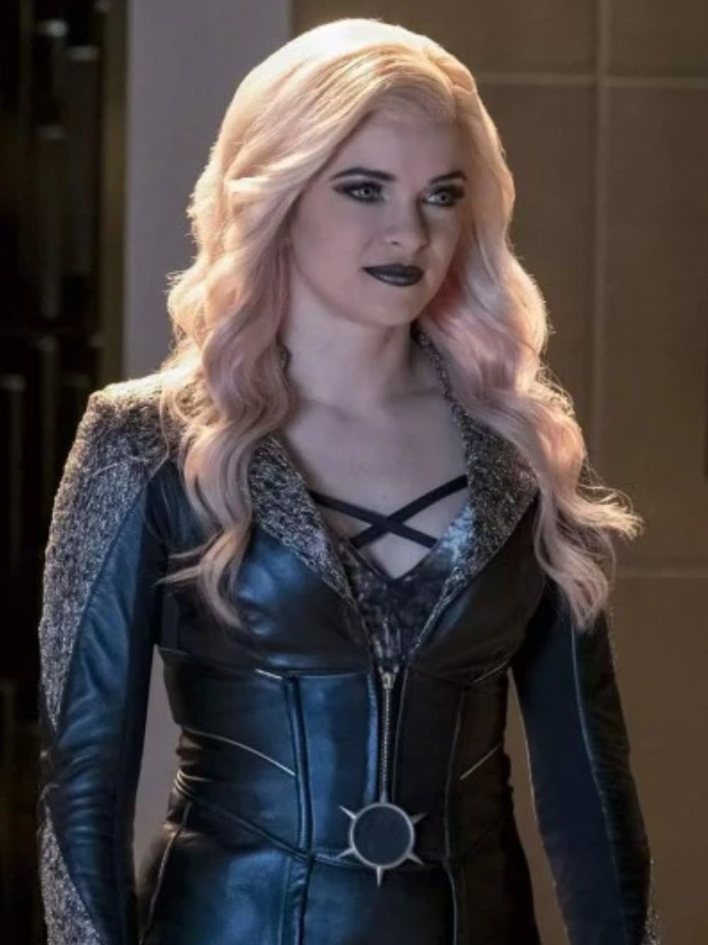 The Flash Season 3 Caitlin Snow Leather Coat The Flash Season 3 Caitlin Snow Leather Coat