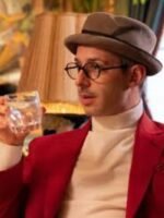 The Gentlemen Matthew Red Partywear Notch Collar Suit