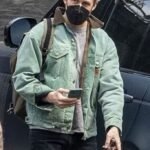 The Gray Man Ryan Gosling Green Denim Trucker Jacket