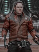 The Guardians of the Galaxy Holiday Special Star Lord Jacket