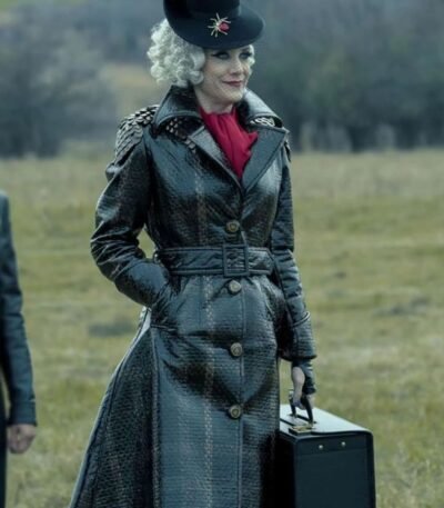 The Handler The Umbrella Academy S02 Leather Coat