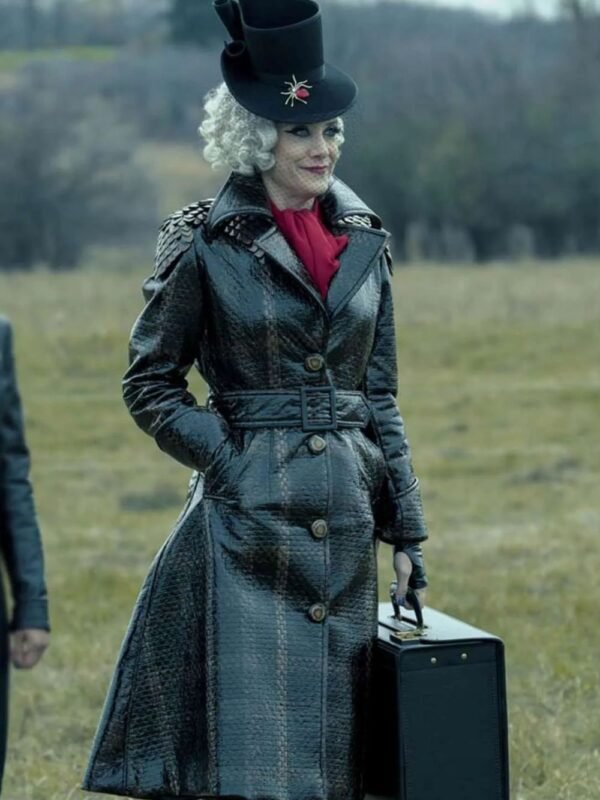The Handler The Umbrella Academy S02 Leather Coat
