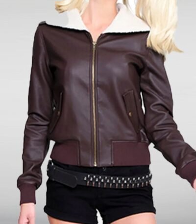 The Harley Quinn Bombshell Leather Jacket