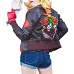The Harley Quinn Bombshell Leather Jacket