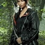 The Hunger Games Jennifer Lawrence Black Hooded Jacket