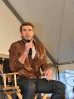 The Hunger Games Liam Hemsworth Brown Leather Jacket