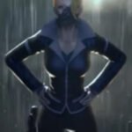 The King of Fighters Destiny Mature Black Leather Jacket