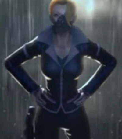 The King of Fighters Destiny Mature Black Leather Jacket