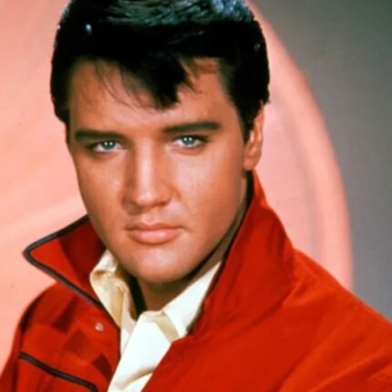 The King of Rock Elvis Presley Red Jacket