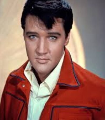 The King of Rock Elvis Presley Red Jacket