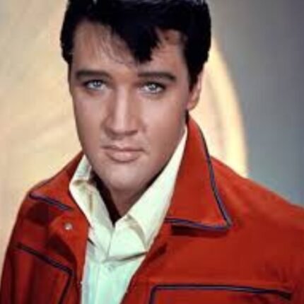 The King of Rock Elvis Presley Red Jacket