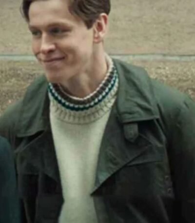 The King’s Man Conrad Black Lapel Collar Jacket
