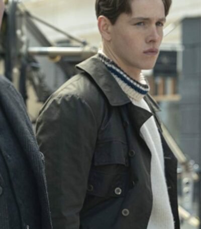 The King’s Man Conrad Black Lapel Collar Jacket