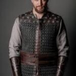 The Last Kingdom S03 Uhtred Black Leather Vest
