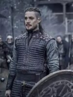 The Last Kingdom S03 Uhtred Black Leather Vest