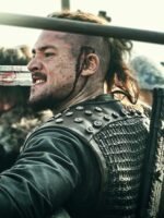 The Last Kingdom S03 Uhtred Black Leather Vest