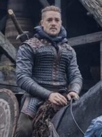 The Last Kingdom S03 Uhtred Black Leather Vest