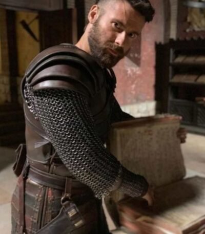 The Last Kingdom S04 Finan Leather Vest