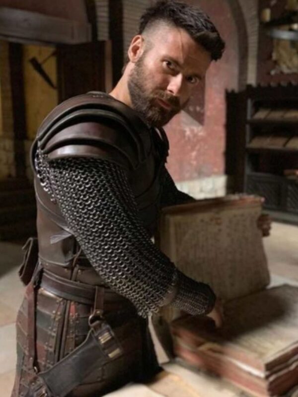 The Last Kingdom S04 Finan Leather Vest