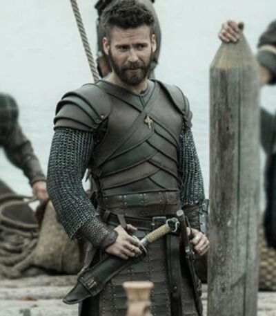 The Last Kingdom S04 Finan Leather Vest