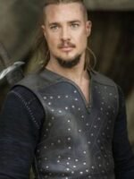 The Last Kingdom Uhtred Black Leather Vest