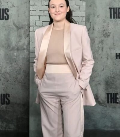 The Last Of Us 2023 Bella Ramsey Pink Suit