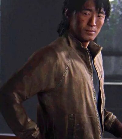 The Last Of Us Part II Jesse Brown Bomber Leather Jacket