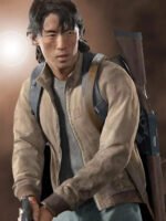 The Last Of Us Part II Jesse Brown Bomber Leather Jacket