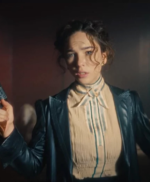 The Law According to Lidia Poet Leather Coat