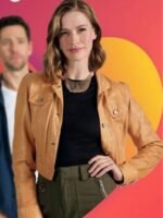 The Love Club Camille Stopps Brown Jacket
